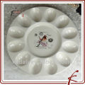 new style ceramic egg plate